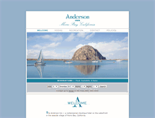Tablet Screenshot of andersoninnmorrobay.com